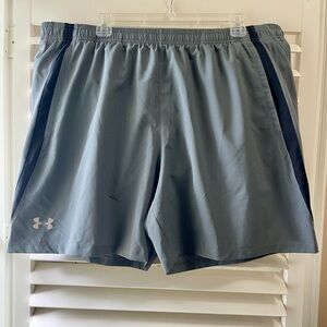 Under Armour XXL Men's Gray Athletic Shorts